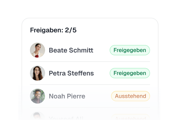 1_Mehrstufige Freigabe