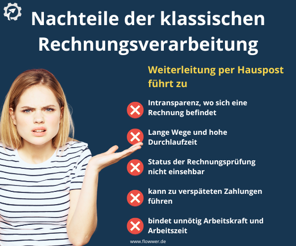 Nachteile manuelle Eingangsrechnungsverarbeitung