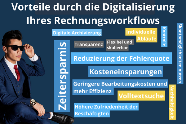 Vorteile digitaler Rechnungsworkflow
